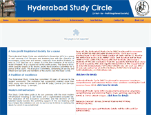 Tablet Screenshot of hyderabadstudycircle.net